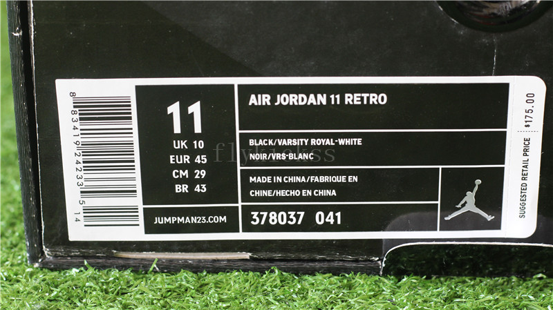 Authetic Air Jordan XI 11s Retro Space Jam